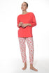 Mey Serie Cherry Rush Pyjama 7/8 Length, 3/4 Sleeve